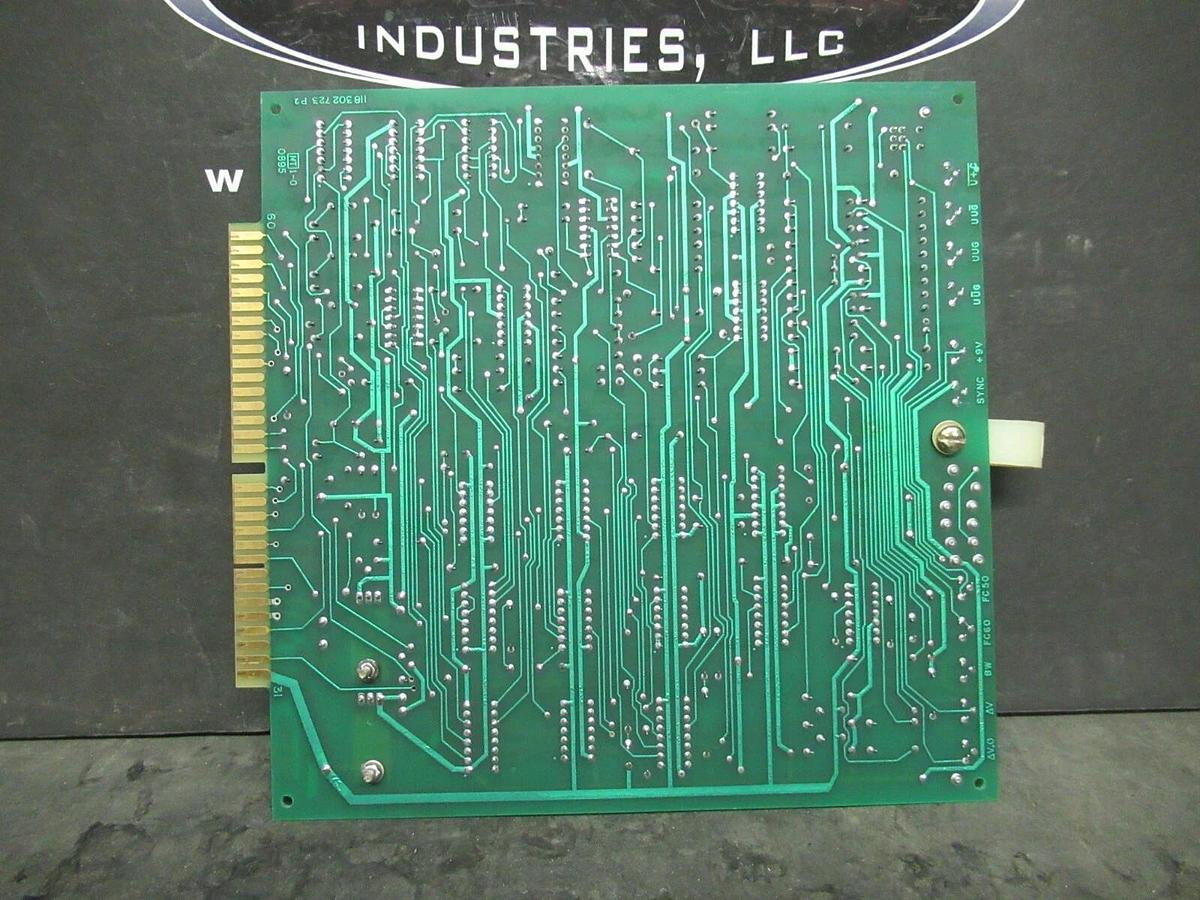 Used EXIDE A13A20 OUTPUT CONTROL INTERFACE BOARD 101072911 REV P7 118-302-723 P2