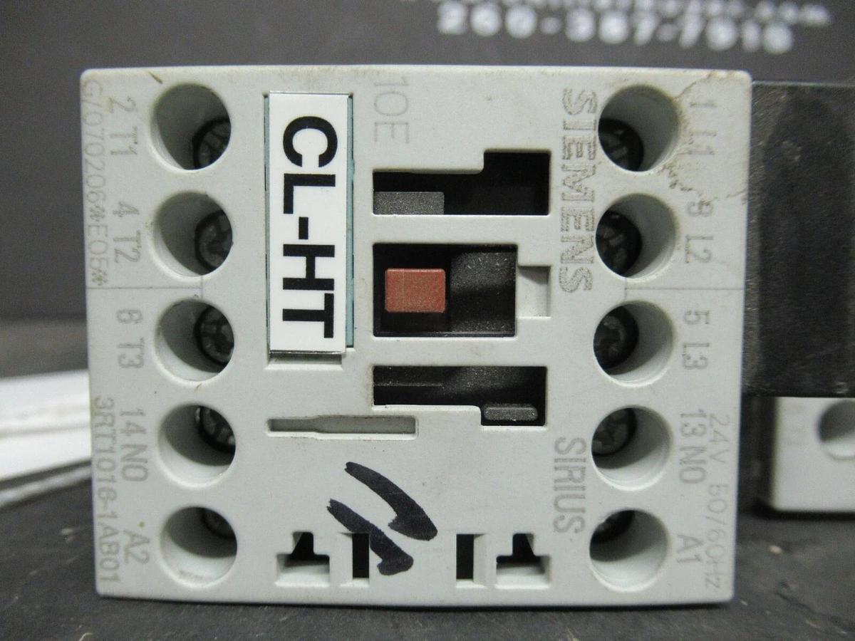 Used SIEMENS MANUAL MOTOR START 3RV1021-1KA10 600 VAC 12 AMP 10 HP