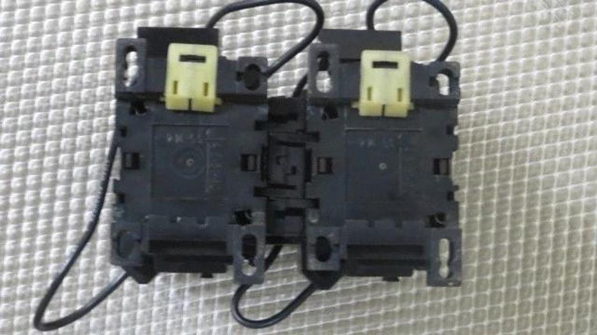Used ABB B12-30-10 X 2 REVERSE CONTACTORS WITH 120V COILS AND RV NETWORK RG1983-6-6-T