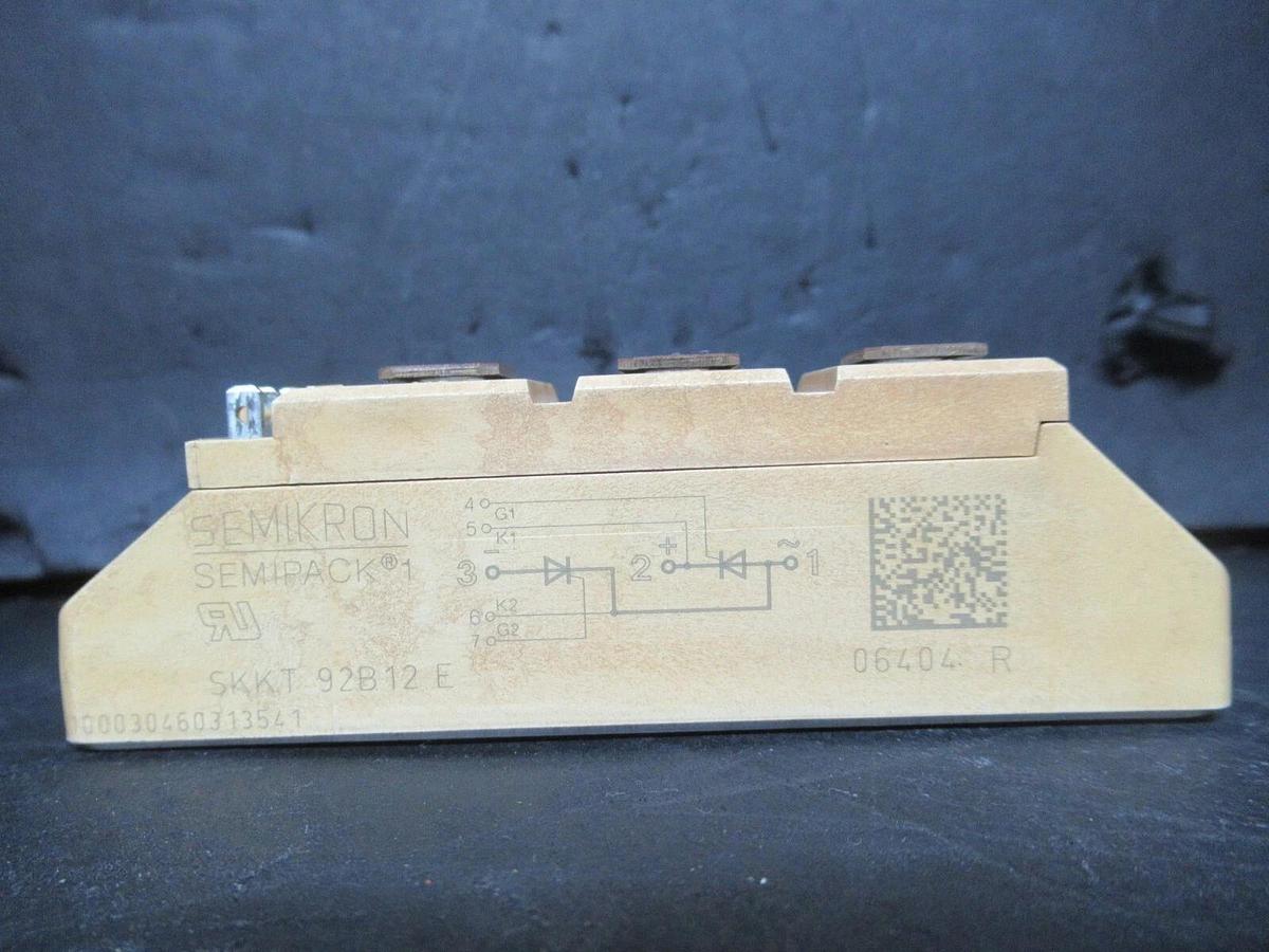 Used SEMIKRON SEMIPACK 1 IGBT POWER MODULE SKKT-92B/12E 06404 **WARRANTY INCLUDED**