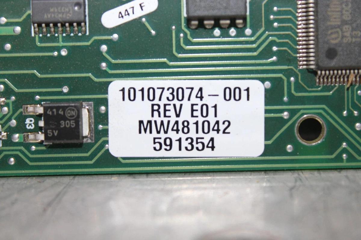 Used EXIDE RECTIFIER CONTROL CIRCUIT BOARD 101073074-001 REV. E01 *WARRANTY*