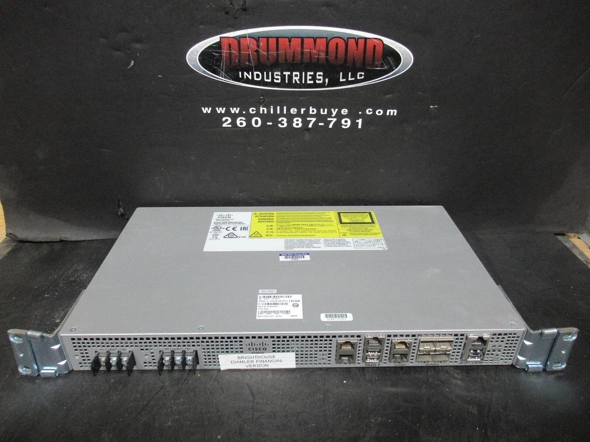 Used CISCO ASR 920 SERIES AGGREGATION SERVICES ROUTER ASR-920-4SZ-D V01 2/4-10 GE