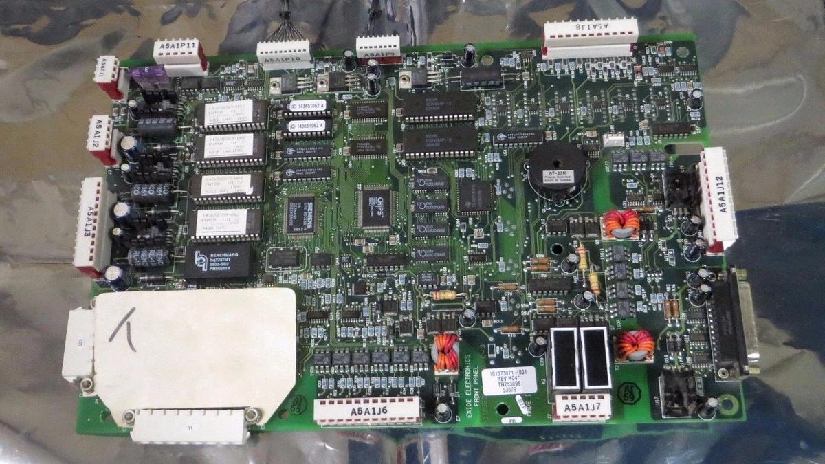 Used EXIDE ELECTRONICS FRONT CIRCUIT BOARD 101073071-001 REV. H04 **WARRANTY**