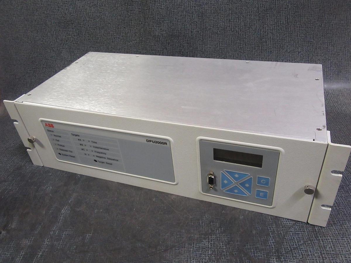 Used ABB DPU 2000R 544 587R1412-61004 DISTRIBUTION PROTECTION SYSTEM RELAY POWER
