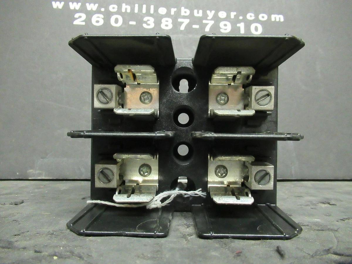 Used BUSSMANN FUSE HOLDER J60030-2CR FOR 30 AMP 600 V FUSES **WARRANTY**