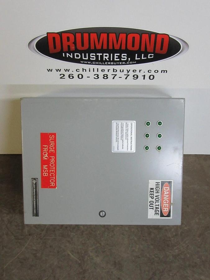 Used LEA INTERNATIONAL SURGE PROTECTOR GB100S-120/208-3Y 120/208 VOLT A87-00-1000