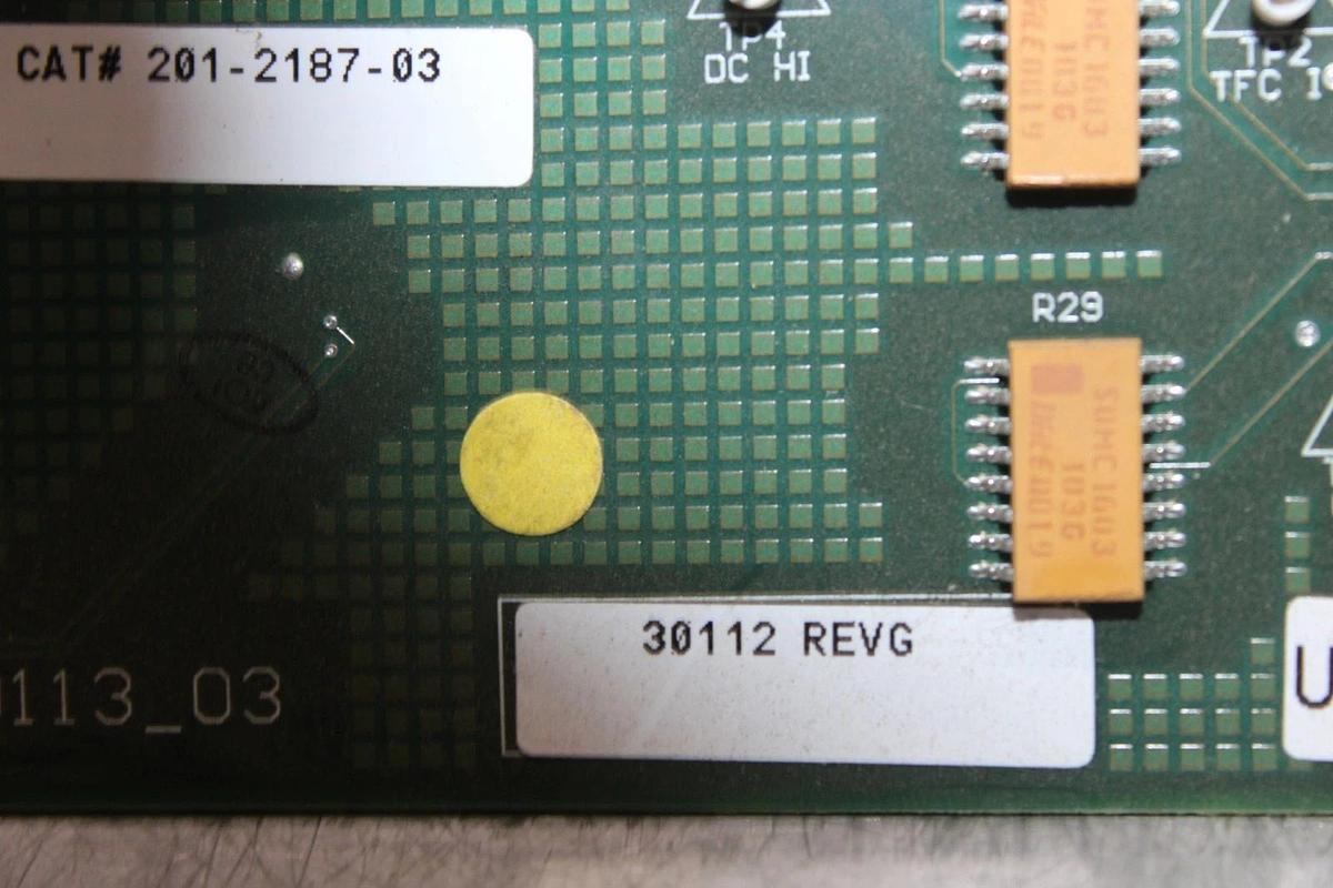 Used APS CONTROLLER CICUIT BOARD 30113_03 30112 REV. G 201-2187-03