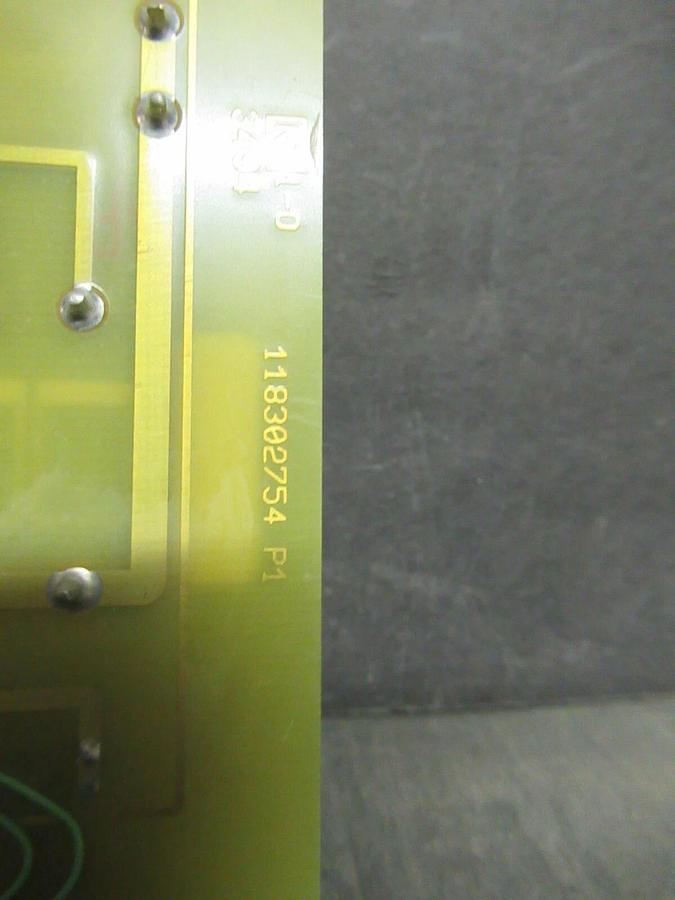 Used EXIDE 101072956 REV P3 POWER SUPPLY FAIL DETECTOR CIRCUIT BOARD 118302754 P1