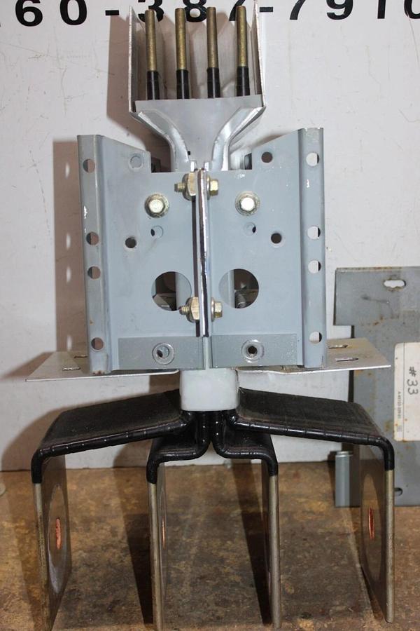 Used SQUARE D COPPER I-LINE II INDOOR 16" BUSWAY FEEDER 600V 2000A 3P4W FLANGED END