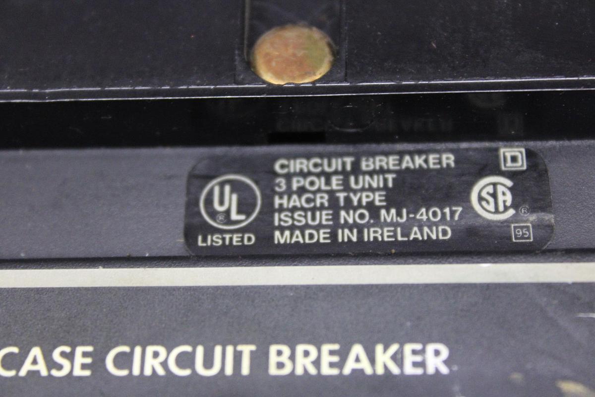Used SQUARE D I-LINE CIRCUIT BREAKER FA36030 30 AMP 600 VOLT 3-POLE