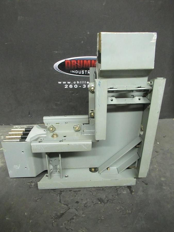 Used 1200 AMP SQUARE D CF2512GLFM12 3 PH 4 W 600 V BUSWAY ELBOW CORNER COPPER I-LINE