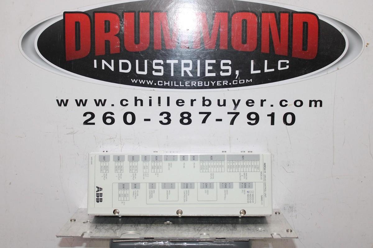 Used ABB VFD DRIVE CONTROL UNIT NDCU-11K 64053400B **WARRANTY INCLUDED**