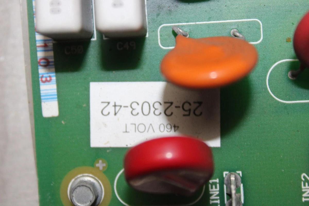 Used TRANE VFD POWER SUPPLY CIRCUIT BOARD VFD66KCB X1317-0290020 25-2303-90026 REV. H