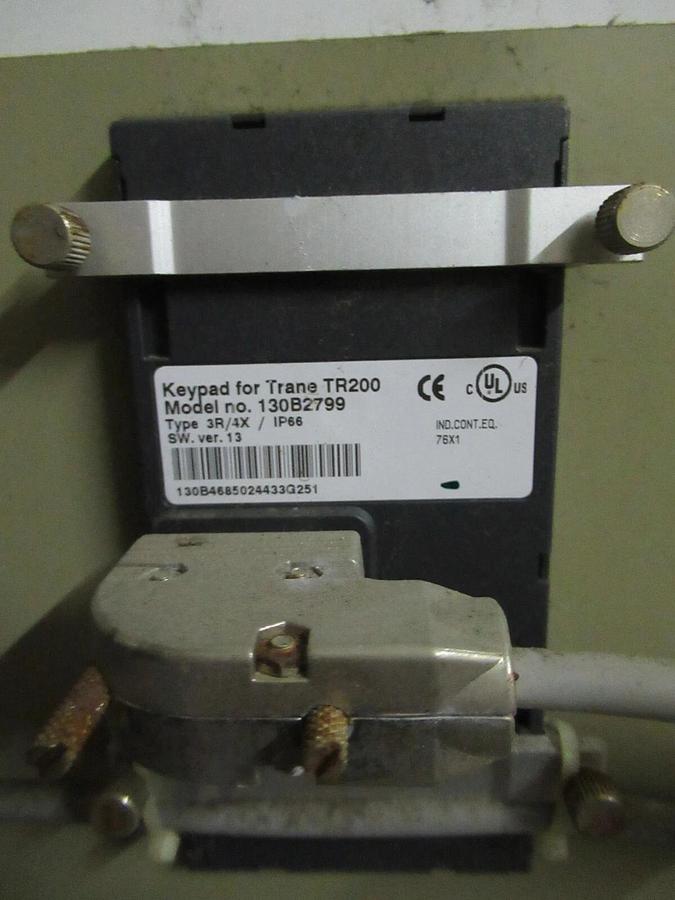 Used TR200 225 (234) HP TRANE ADAPTIVE DRIVE 281 AMP 480 VAC 3 PH AFDH0281GC0C10C201