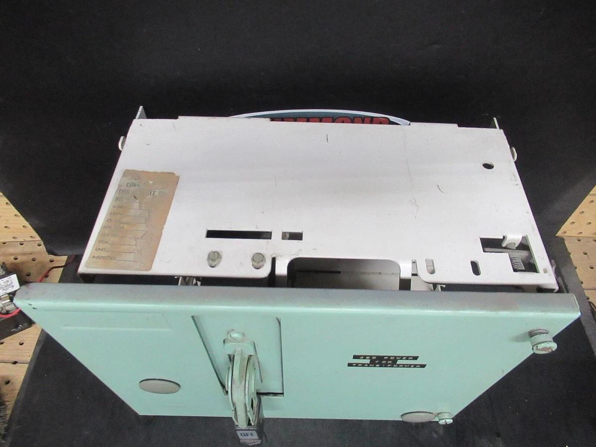 Used CUTLER HAMMER MOTOR CONTROL BUCKET 12" CHASIS 600 V NO BREAKER / STARTER W/ DOOR