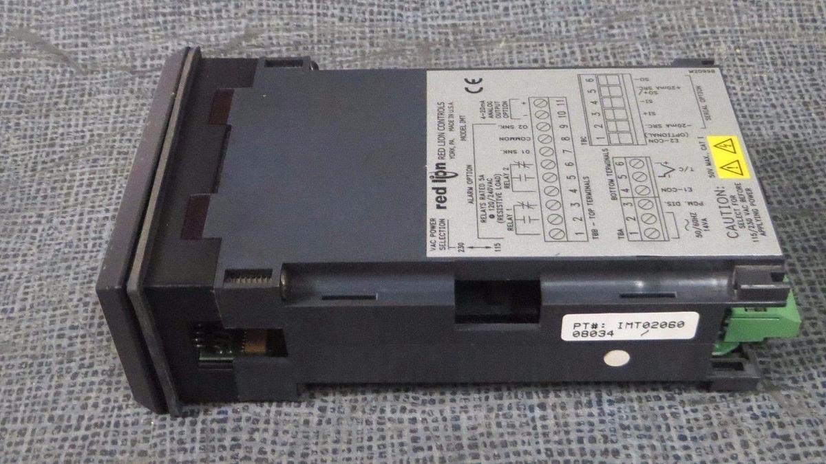Used RED LION CONTROLS THERMOCOUPLE METER 115/230 VAC  MODEL:  IMT02060 **WARRANTY**