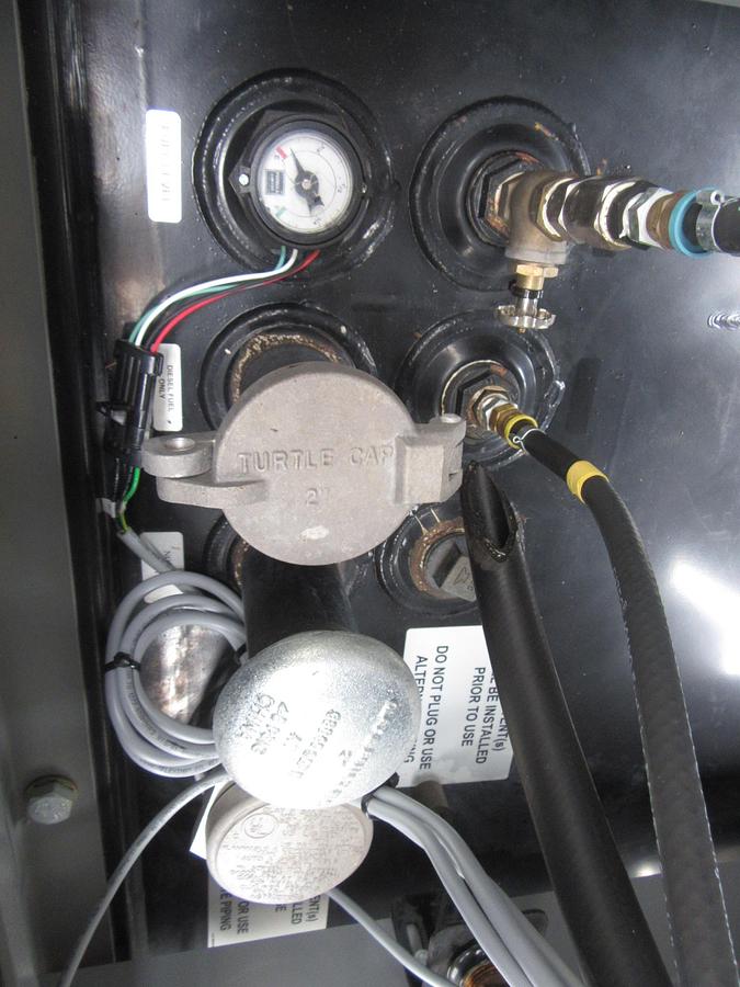 Used 50 KW DIESEL GENERATOR MTU 120/240 V JOHN DEERE SOUND ENCLOSED 329 HRS VIDEO