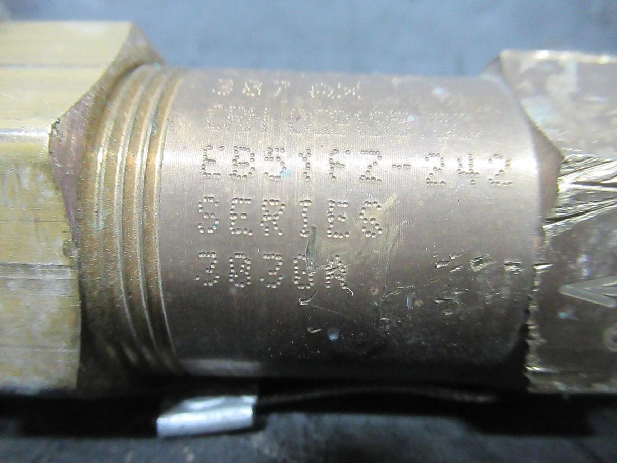 Used EB51FZ-242 / 3045X1-300 RELIEF VALVE 3/4" 300 PSI 20.7 BAR 21.12 kg AIR/SEC