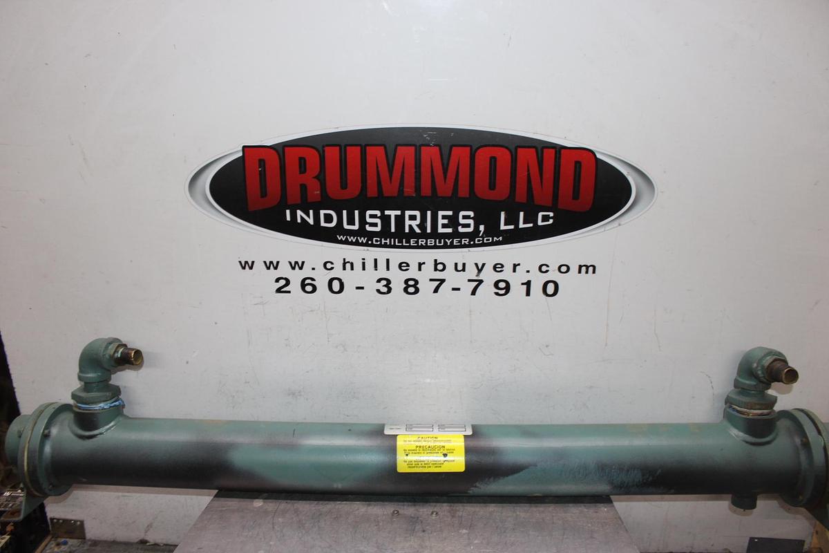 Used API BASCO HEAT EXCHANGER 36" X 3" 1515-03-036-000 026-37572-000 300 PSI 300°F