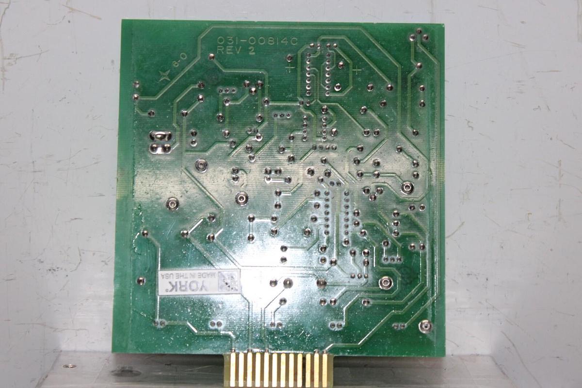 Used YORK  VSD STARTER CIRCUIT BOARD 031-00814C REV. I **WARRANTY**