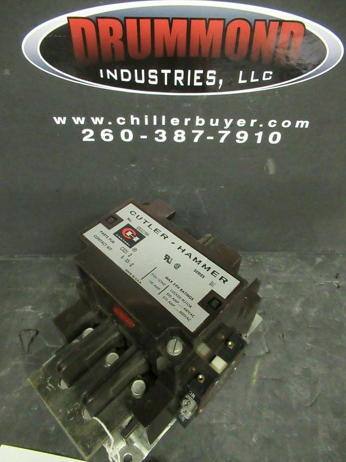 Used 120 AMP CUTLER HAMMER CONTACTOR C832JN6 SER. B1 COIL: 120 VAC **WARRANTY**