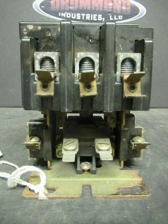 Used FURNAS CONTACTOR 42DE35AF154GE 50 AMP 600 VAC 3-POLE 3-PHASE **WARRANTY**
