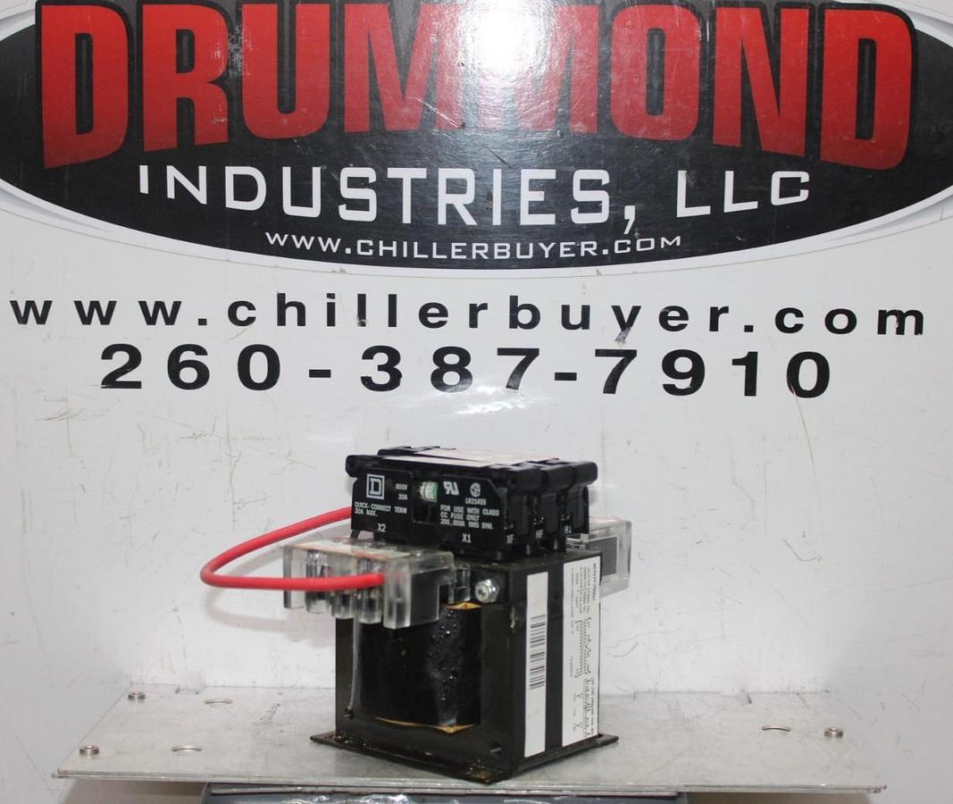 Used SQUARE D TRANSFORMER 9070TF250D1 0.25 KVA HIGH: 240/480 VOLT LOW: 120 VOLT