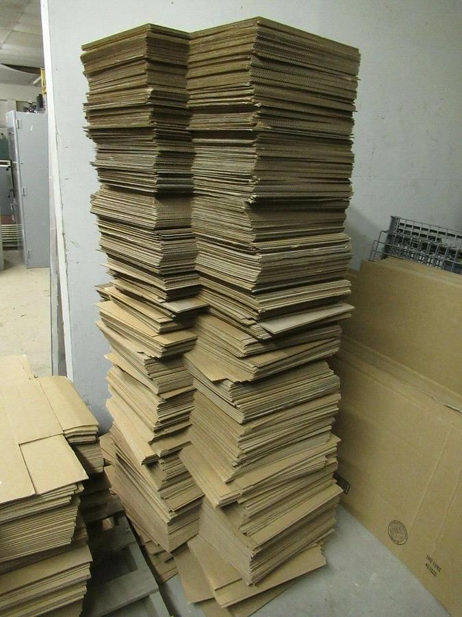 Used LOT OF 25 15" X 15" X 2" KELLY BOX & PACKAGING CORP CARDBOARD BOXES ECT 32