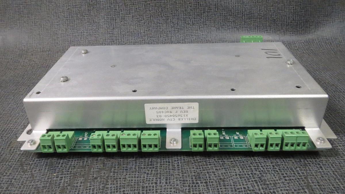 Used TRANE CHILLER CTV MODULE X13650450-03 REV F **WARRANTY INCLUDED**