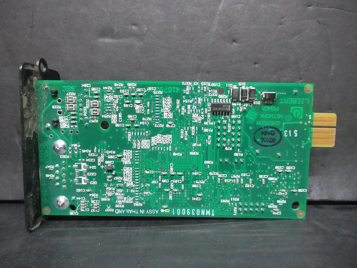 Used EMERSON LIEBERT INTELLISLOT WEB NETWORK CARD IS-WEBLBDS 200575G1 **WARRANTY**