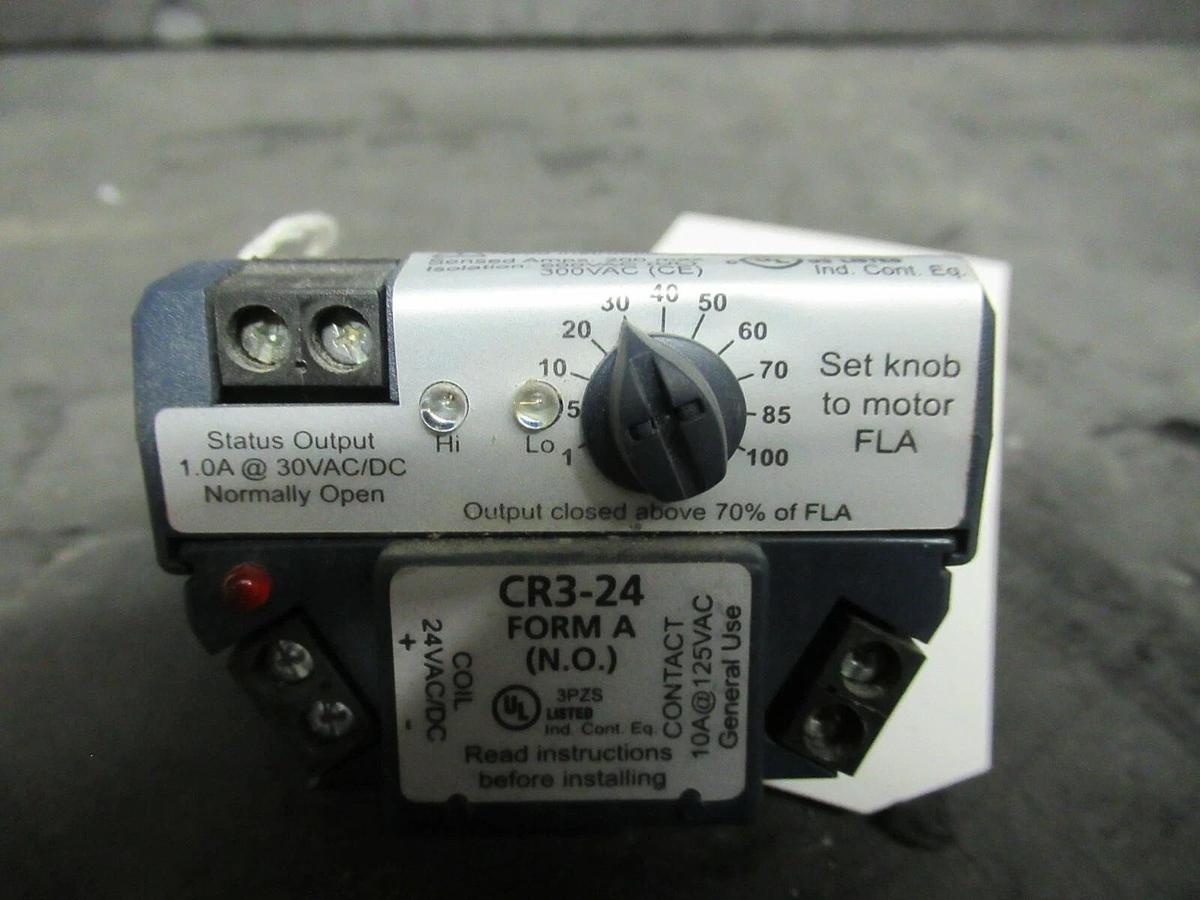 Used SENVA CURRENT SWITCH C-2320 200 AMP 600 VAC OUTPUT: 30 VAC/DC AT 1 A *WARRANTY*
