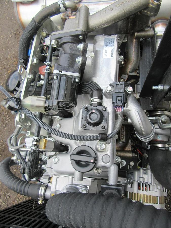 Used NEW 30 KW DIESEL GENERATOR ISUZU DIESEL 4LE2TA 120/240 VOLT SINGLE PHASE TIER4
