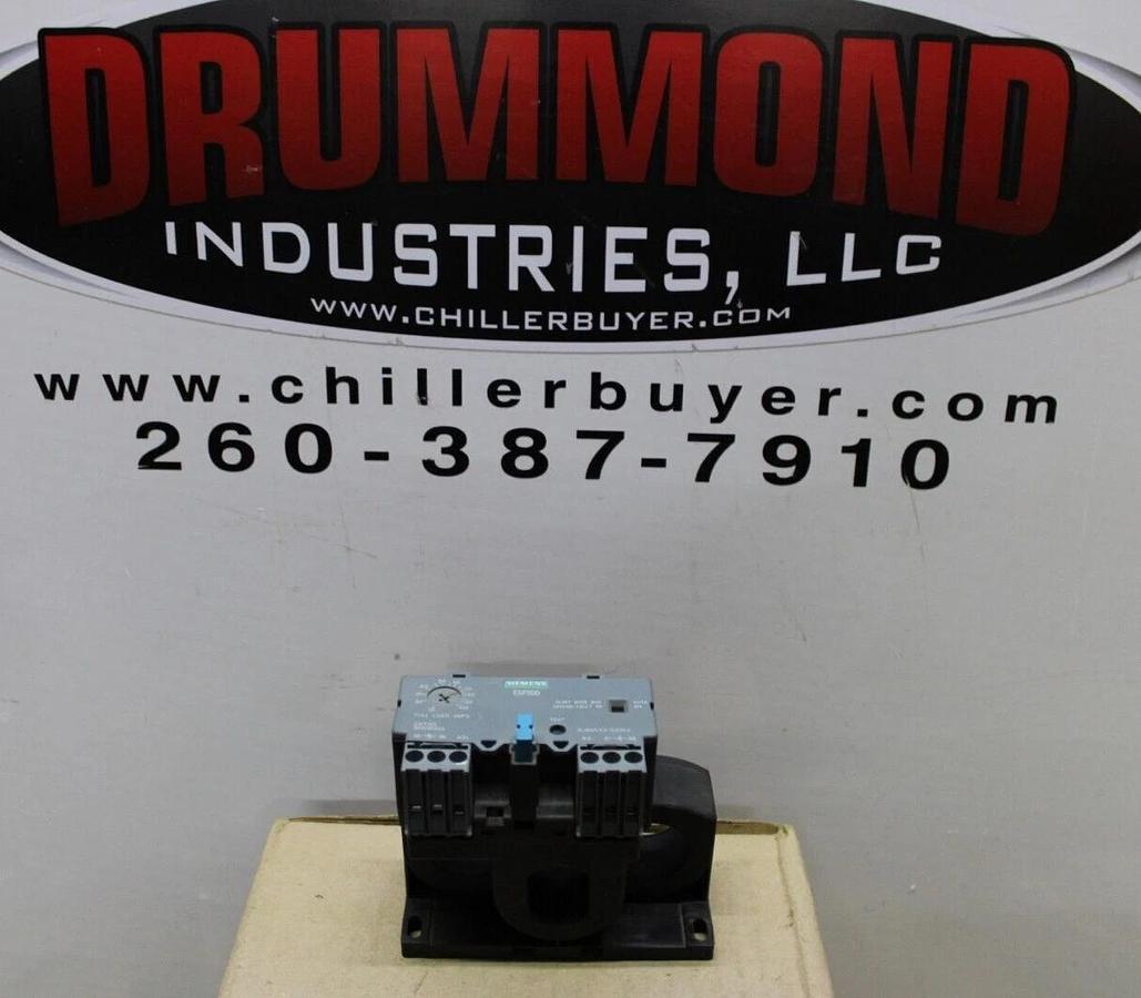 Used SIEMENS ESP200 OVERLOAD RELAY 958GB3SA 25-100 AMP 600 VAC **WARRANTY**