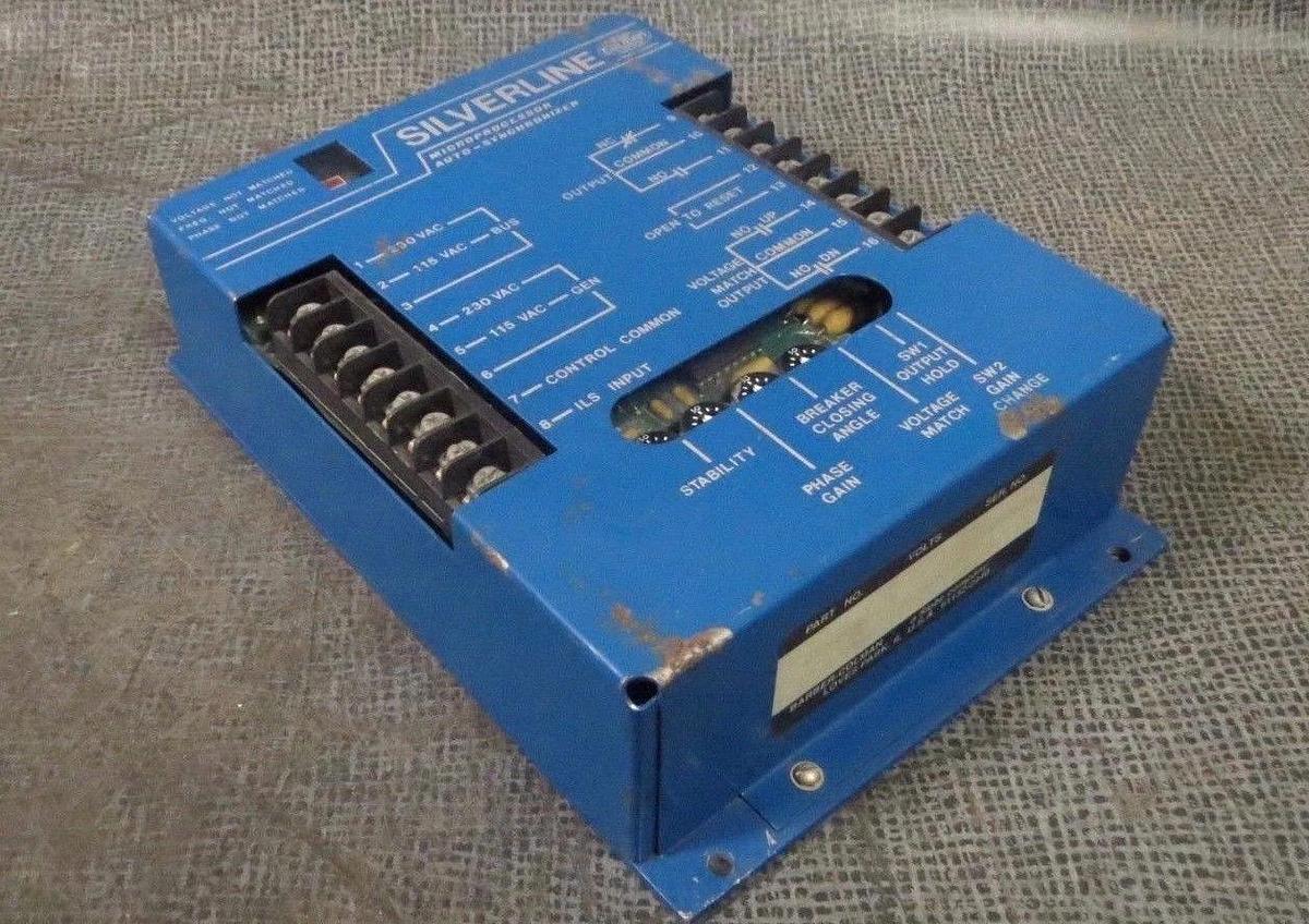 Used BARBER COLMAN SILVERLINE MICROPROCESSOR AUTO-SYNCHRONIZER MODEL: DYN2-90200
