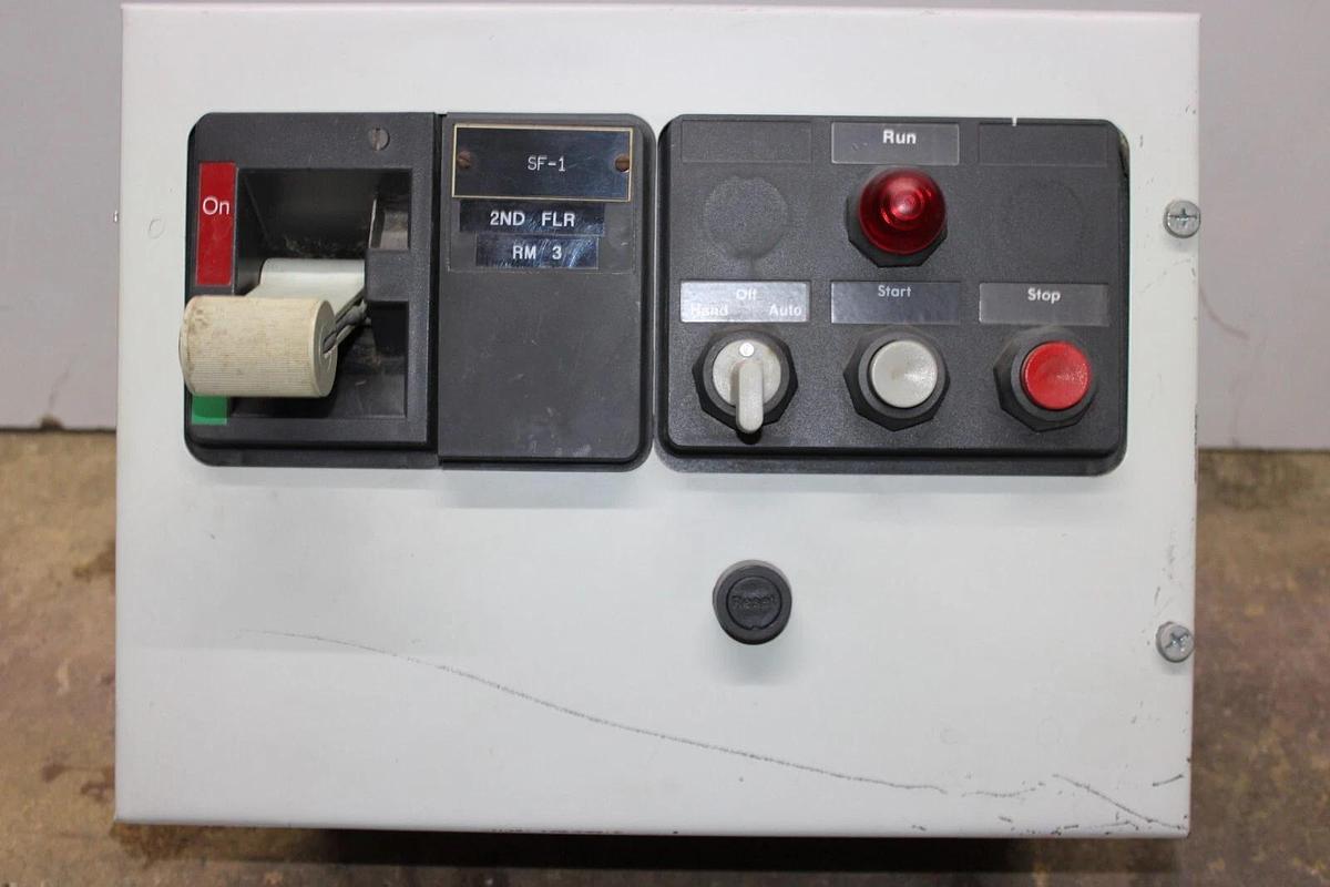 Used WESTINGHOUSE MCC MOTOR CONTROL BUCKET FREEDOM 2100 12" SIZE 1 CL75250