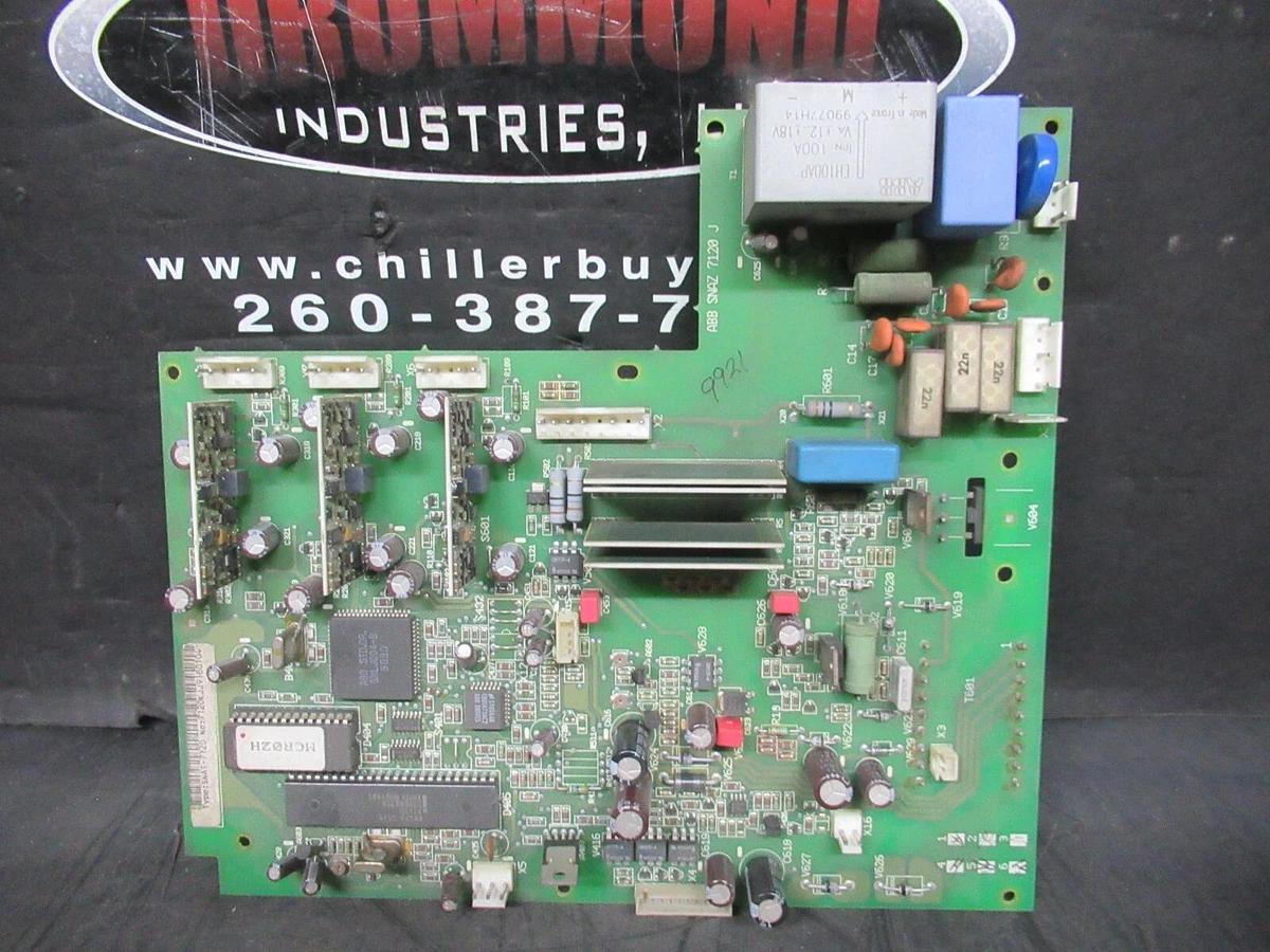 Used ABB CIRCUIT DRIVE BOARD SNAT7120 SNAZ7120-J 7120KJJ9180104 **WARRANTY INCLUDED**
