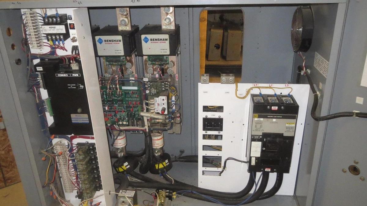 Used BENSHAW CARRIER SOLID STATE CHILLER SOFT START 268A @ 460V # UTCCDRS6B-300A-460