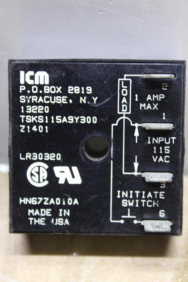 Used LOT OF 2 MARS SOLID STATE TIME DELAY RELAY 32391 0.1-8 MINUTE DELAY 240 VAC 1 AMP