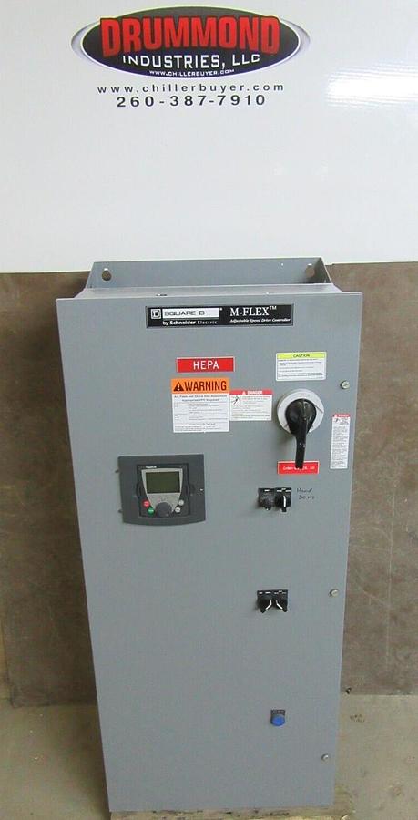 Used SQUARE D M-FLEX VARIABLE SPEED DRIVE MFDFG4VY ATV61HU30N4 5 HP 4 KW 460 VOLT