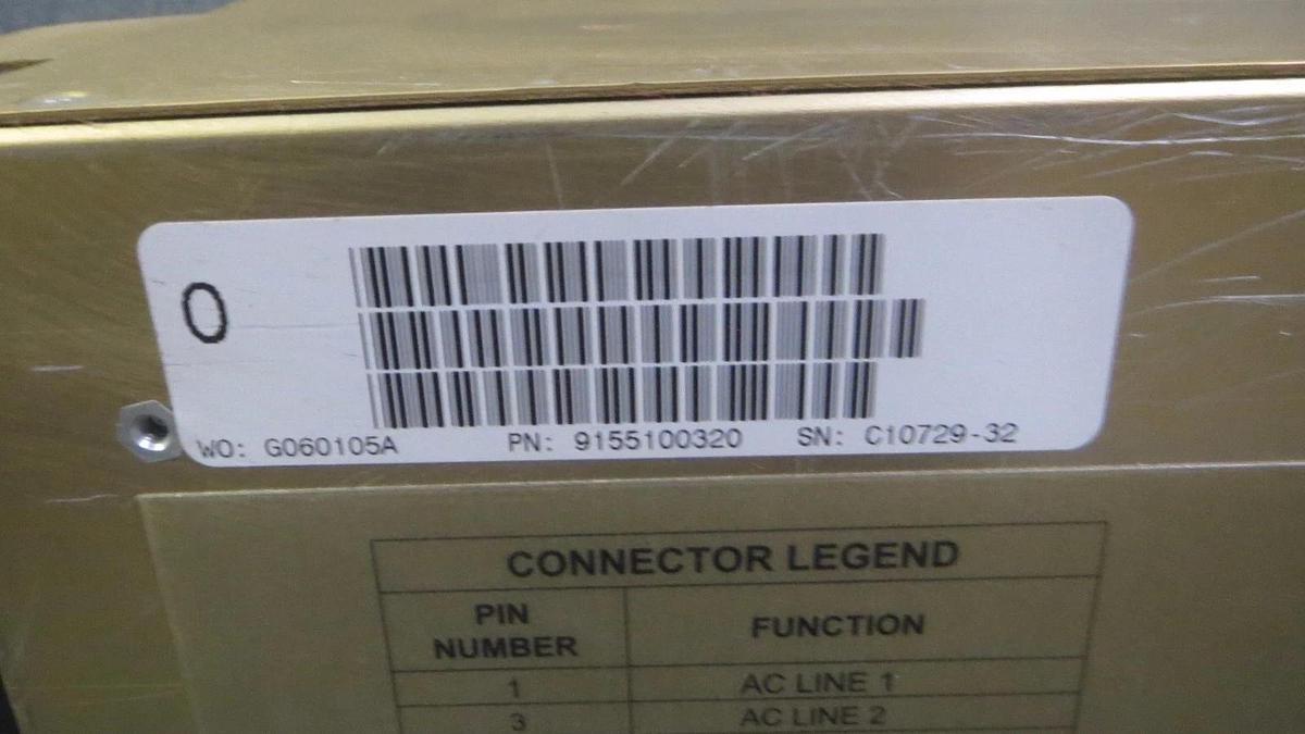 Used EMERSON / POWER CONVERSION RECTIFIER 48V 70 AMP 4000W # 9155100320 # G-48-70