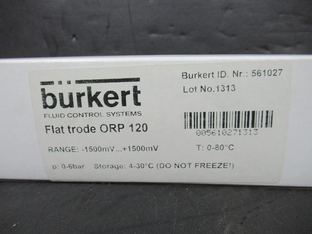 NEW SURPLUS BURKERT FLAT-TRODE-ORP-120 00562194 NEUTRINO ELECTRODE