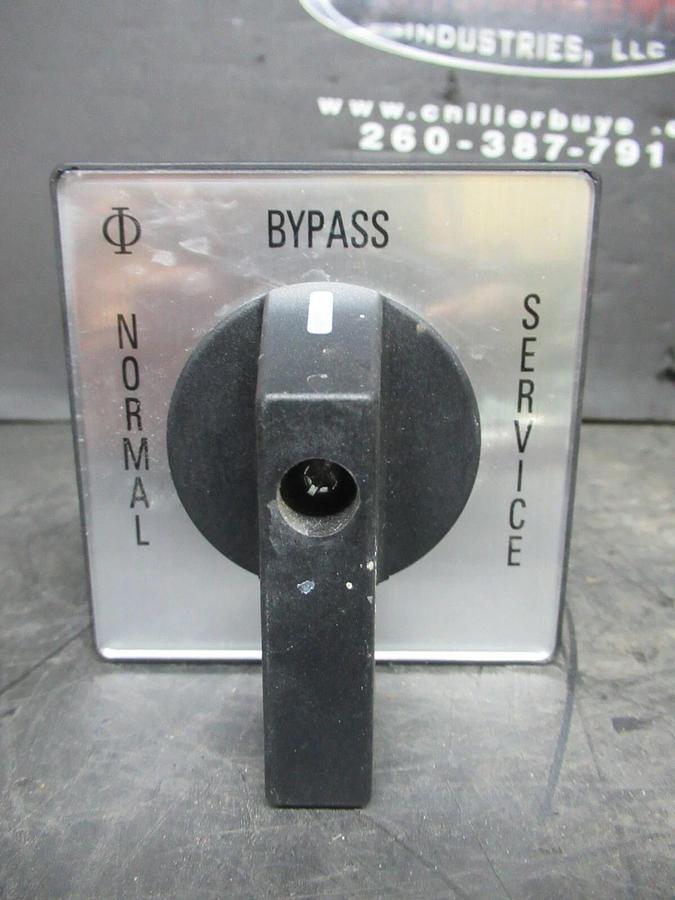 Used KRAUS + NAIMER C125-6 + CAD-11 GENERAL PURPOSE ROTARY CAM SWITCH 600 VAC 150 AMP