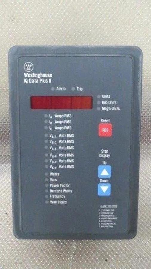 Used WESTINGHOUSE OPERATOR PANEL + POWER SUPPLY IQ DATA PLUS II / STYLE 2D78522