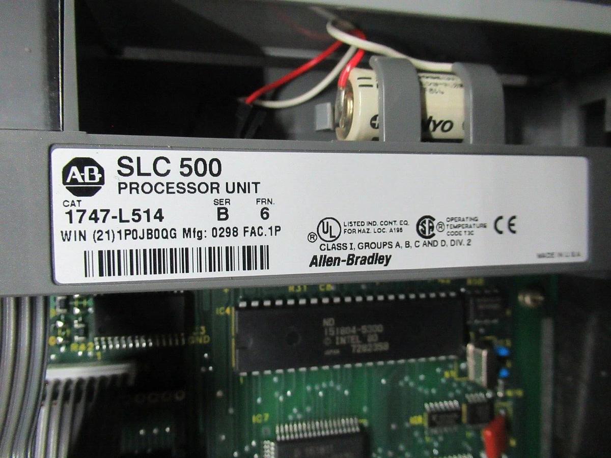 ALLEN BRADLEY SLC-500 PROCESSING UNIT 1747-L514 SER. B *NEW SURPLUS*