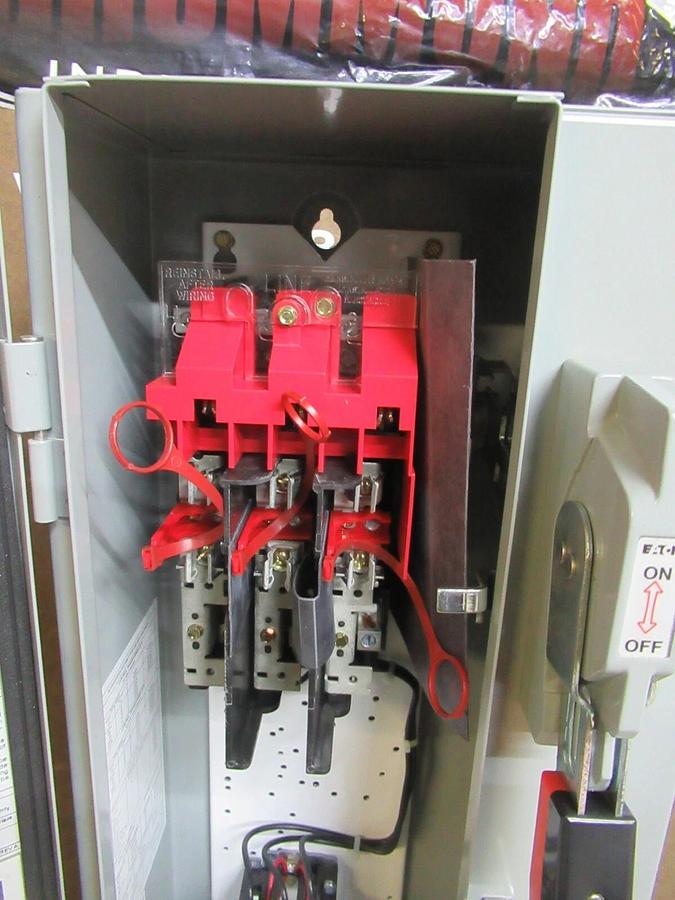 NEW SURPLUS EATON COMBINATION STARTER ECN1611AAB MODS: R63/C W/ AN19DN0 120 COIL