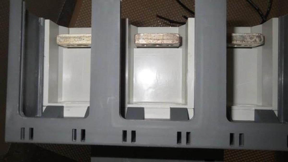Used ABB D/C BREAKER SACE S6 600 AMP, 600 VAC 500 VDC W/ 600 AMP TRIP, 2 POLE