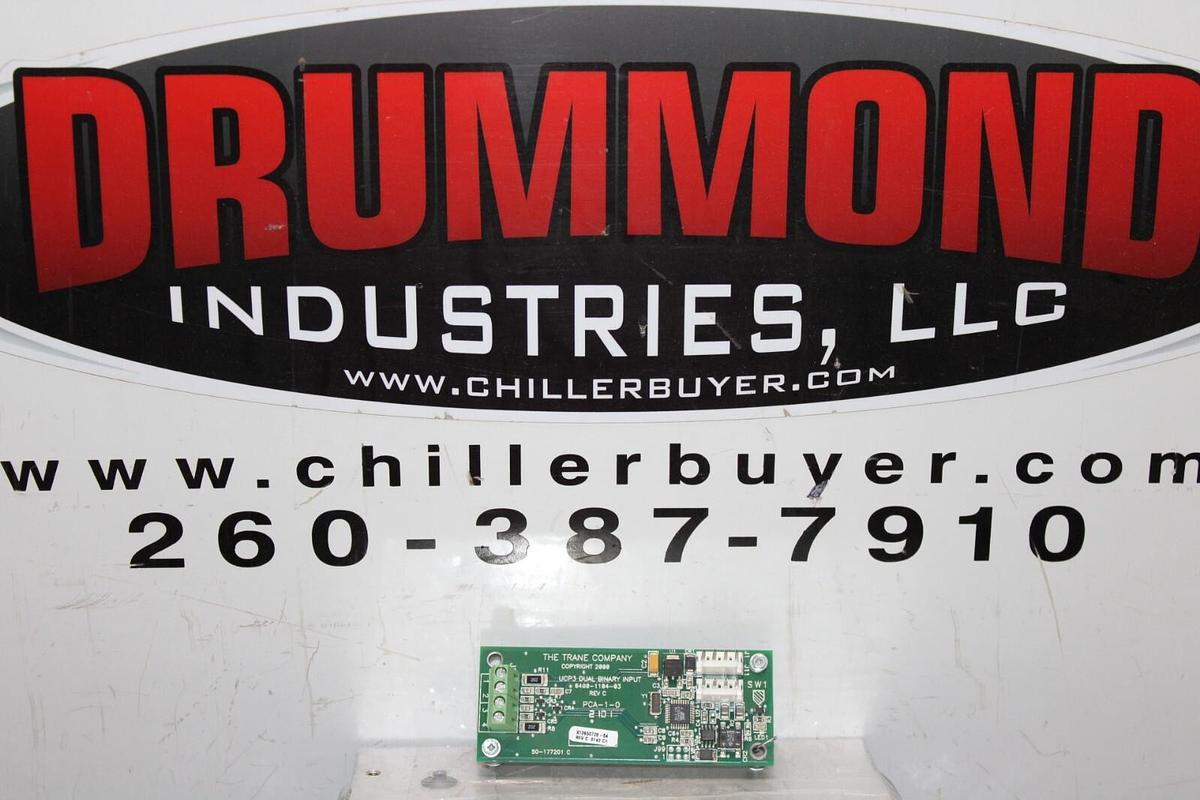 Used TRANE UCP3 DUAL BINARY INPUT X13650728-04 REV. C 6400-1104-03 REV. C