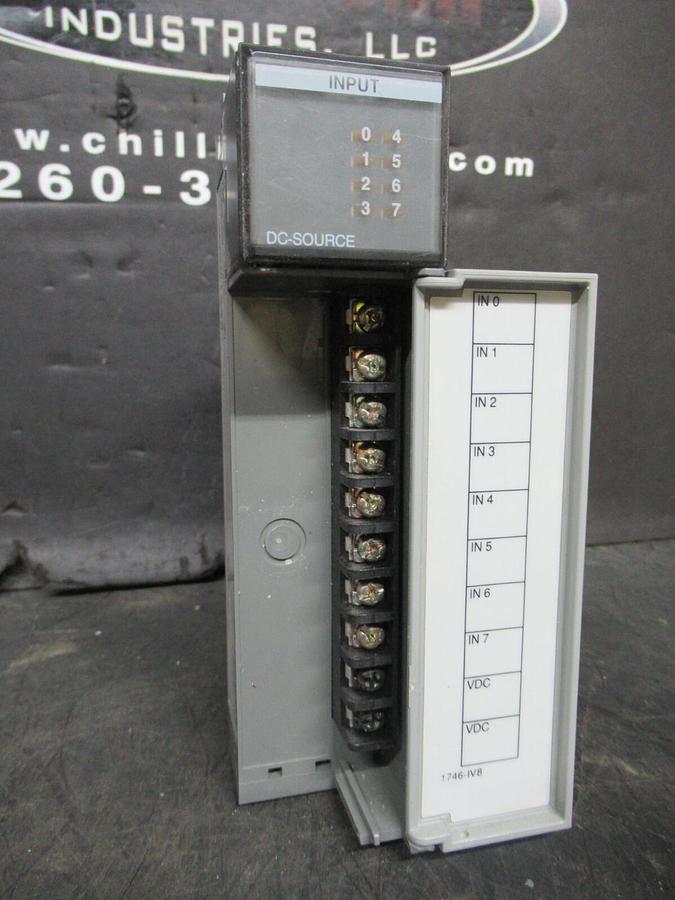 ALLEN BRADLEY SLC-500 INPUT MODULE 1746-IV8 SER. A *NEW SURPLUS*