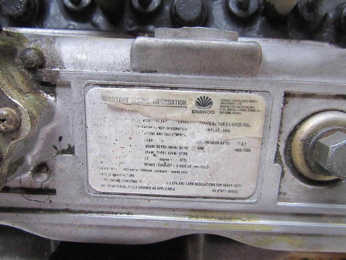 Used 50 KW DIESEL GENERATOR GENERAC 120/240V 1 PH ONLY 137.5 HRS  ENCLOSED 50 KW