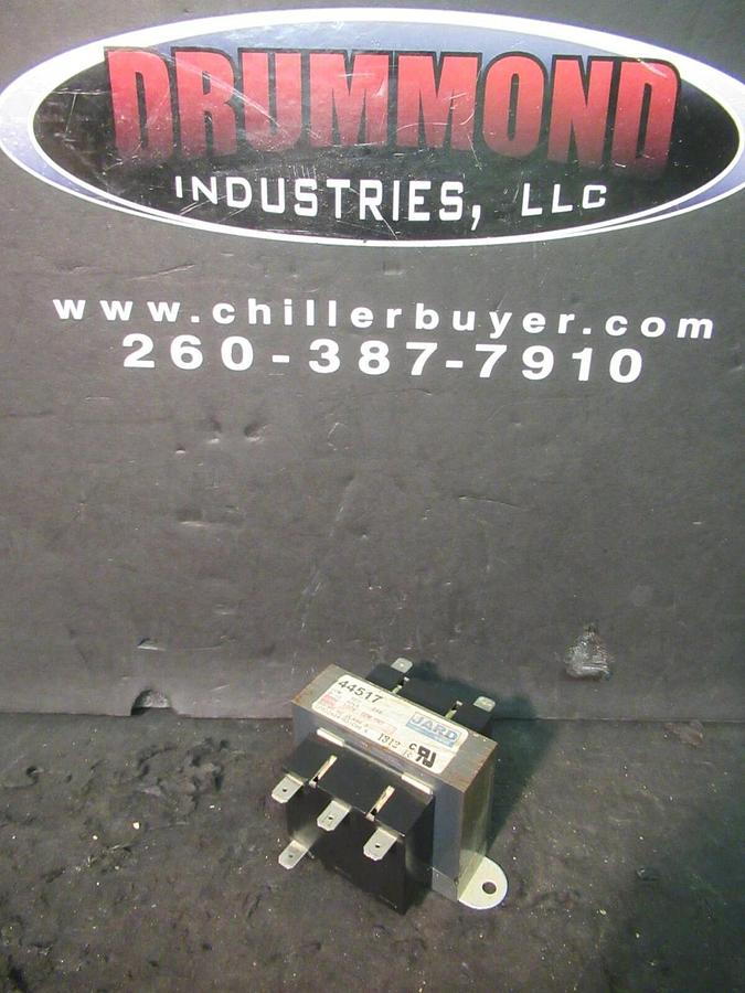 Used 0.04 KVA (40 VA) JARD OPEN CONTROL TRANSFORMER 240 208 120 V TO 24 VAC 44517